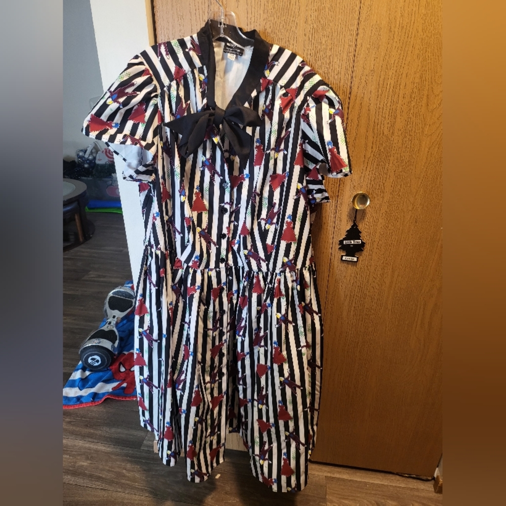 Unique vintage beetle juice dress